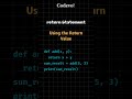 Python Functions with Return Values – Make Your Code Give Results