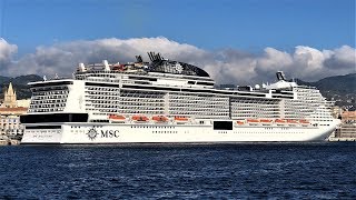 MSC Bellissima cruise ship video tour 4K