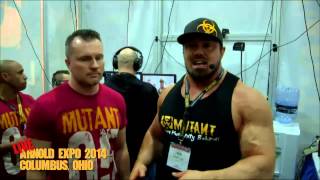 ARNOLD EXPO LIVE: Booth Tour with George Periera and Ryan Keller