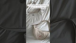 WHICH BAG FITS MORE: LULULEMON MINI SHOULDER BAG vs UNIQLO BAG