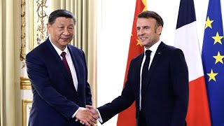 Xi Urges Macron to Help China to Avoid ‘New Cold War’