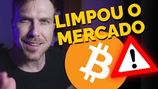 ⚠️BITCOIN LIMPOU AS MÃOS FRACAS DO MERCADO!!  [Capitalismo cruel... ❤️]