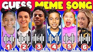 GUESS MEME \u0026 WHO'S SINGING🎤🎵🔥 Lay Lay, King Ferran, Salish Matter, CG5, Jazzy Skye, Brent Rivera