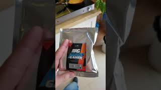 ביקורת מוצר גיינר Big mass gainer