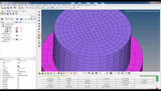 Abaqus Pre tension (bolt load) analysis  using hypermesh