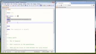 PHP Tutorial for Beginners 11 The IF else statement