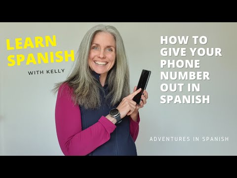 Can u give me your number in Spanish?
