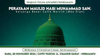 LIVE Perayaan Maulid Nabi Muhammad SAW. Majelis Ta'lim Azzahro | Bersama Ustadzah Ummu Muhammad