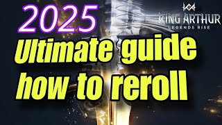 Beginner's guide | How to Reroll - King Arthur Legends Rise