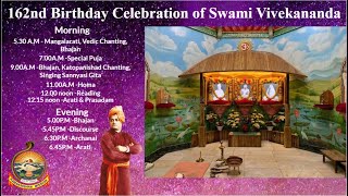 162nd Birthday Celebration of Swami Vivekananda