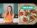 Pizza de Coliflor KETO, sin harina!