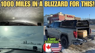 Braving Blizzards \u0026 Snow Storms For My Truck Parts, Mods \u0026 Accessories!