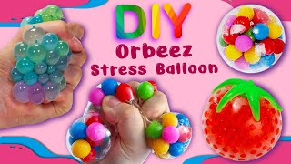 Orbeez Stress Balloon - Squishy, Stretchy Fidget Balloon - DIY Stress Reliever Fidget Toys Ideas