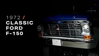 Classic Ford F-150 For Sale | Velocity Heritage Series 1972 Ford F-150 in Midnight Blue | No. 0360