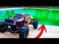 SE PUEDE CRUZAR LA PISCINA TOXICA CON UN COCHE RC ?? SE PUEDE CRUZAR LA PISCINA TOXICA CON UN COCHE RC ??