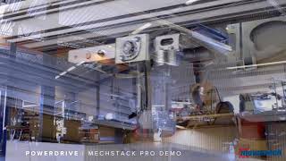 Crane system DRIVE UNITS demo - Movomech Mechrail™ with Powerdrive™