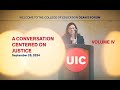 UIC College of Education Dean's Forum - Fall 2024