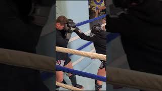 Daniella Shutov - WAKO Kickboxing World Champion | Sparring #Shorts