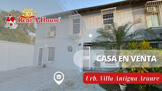 📍 Casa en venta Urb. Villa Antigua Araure Portuguesa