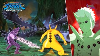 NARUTO & SASUKE MELAWAN OBITO TEN TAILS! | Naruto X Boruto Ultimate Ninja Storm Connections #9