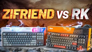 Royal Kludge R87 VS Zifriend G87 - 4K Keyboard Battle