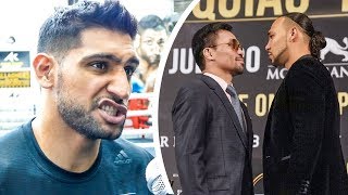 Manny Pacquiao vs Keith Thurman PREDICTION from AMIR KHAN