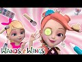 Beauty Salon Song | Princess Makeup Kit | Princess Songs - Wands and Wings