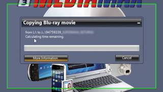 How to Copy Blu Ray to a DVD using 123 Media Max
