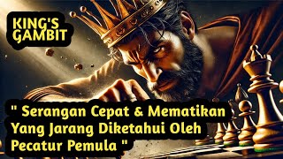 Lima Jebakan Mematikan Dalam Pembukaan Gambit Raja (King's Gambit) #chessnesia #gambitraja #chess