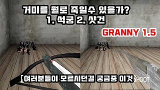 사운드독스 - 미친할머니 GRANNY 1.5 거미를 죽이고 싶으신분들 보세요!!