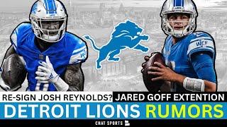 Detroit Lions Rumors: Josh Reynolds Return? Lions Target Kool-Aid McKinstry, Jared Goff & St. Brown