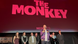 Director Osgood Perkins Introduces The Monkey \u0026 Cast at Exclusive Premiere Event!