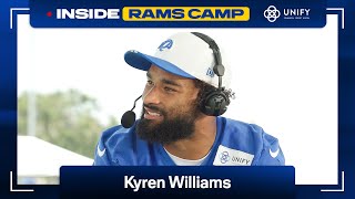 Kyren Williams Talks New Diet, TD Celebrations With Mom & Favorite Career Plays | Inside Rams Camp