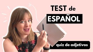 ¿Cuánto español sabes? 5 adjetivos de personalidad en español | quiz de español SUB