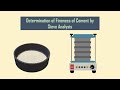 Determination of Fineness of Cement by Sieve Analysis || Cement Test || Test on Cement||