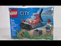 LEGO City 30570 Wildlife Rescue Hovercraft polybag Set review !!!