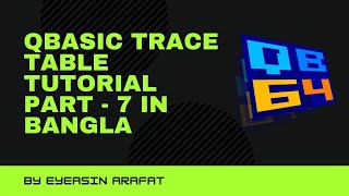 QBasic Trace Table while loop, if else, average Tutorial Part 7
