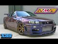 Adam LZ's 650HP R34 GT-R is MIND BLOWING