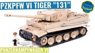 New Tiger 131 PzKpfw VI - Bigger & more detailed - COBI 2556 (Speed Build Review)