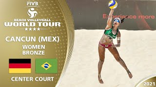 Laboureur/Tillmann vs. Agatha/Duda - Full Match | 4* Cancun 2021 #1