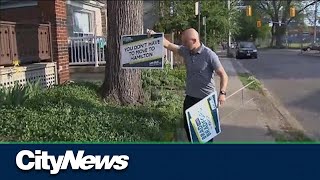 Toronto mayoral campaign sign raises eyebrows