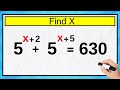 Nice Exponent Math Simplification | Find the Value of X