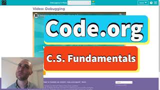 Code.org Course C Lesson 4 Debugging in Maze | Answer Explained | C.S. Fundamentals