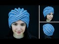 A knitted hat- turban easy and simple!