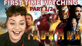 Iron Man (2008) (Part 1/2) FIRST TIME WATCHING! *Movie Reaction