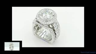 Platinum 2.43ct Round Diamond Ring, Rock N Gold Creations, Custom Jewelry Design Specialist