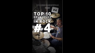 Top 10 Drum Solos In Rock #4 AJA