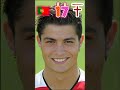 cristiano ronaldo before and now cristianoronaldo player football portugal stiifgm