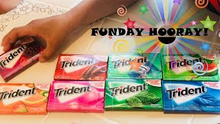 Taste Test Tournament: TRIDENT GUM!!!