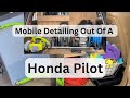 SUV Mobile Detailing Setup | How I detail out of my Honda Pilot (Links in Description)